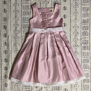 Sweet Heart Rose Blush Pink Kids Dress